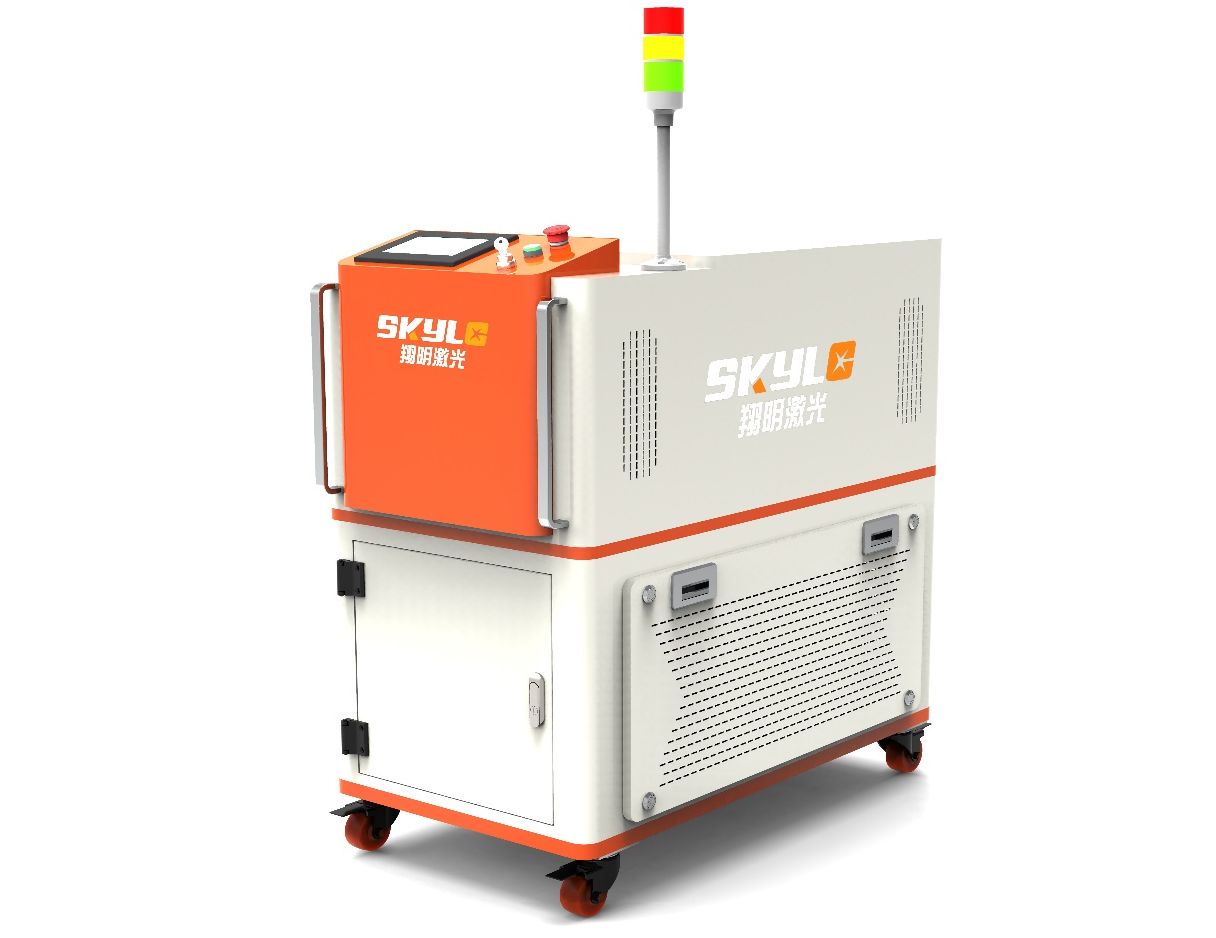 Automated 1000W/1500W/2000W continuous laser cleaning machine